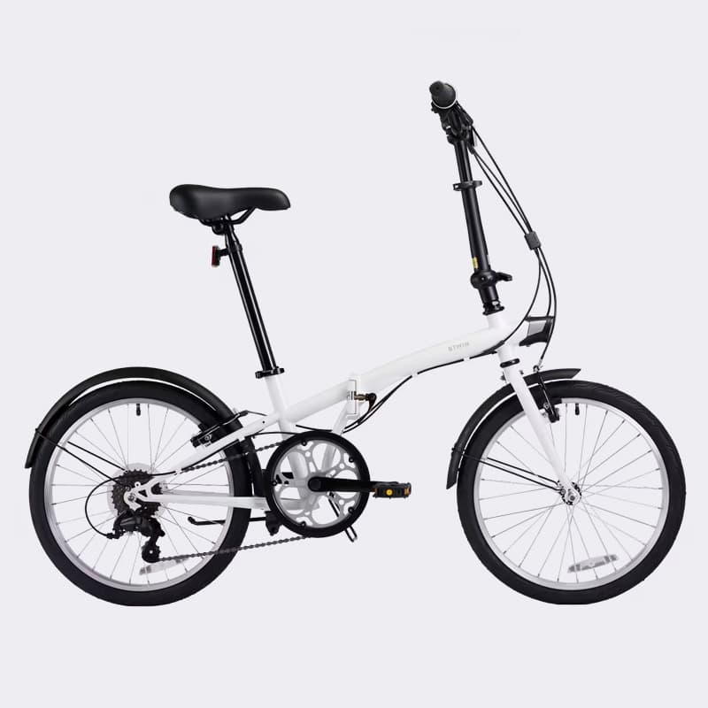 Btwin Fold 120 gri 20 inç katlanır bisiklet