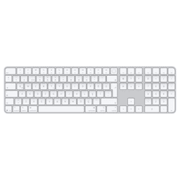 Apple Magic Keyboard Touch ID ve Sayısal Tuş Takımlı - Beyaz