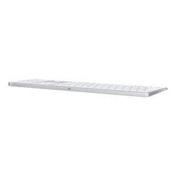 Apple Magic Keyboard Touch ID ve Sayısal Tuş Takımlı - Beyaz