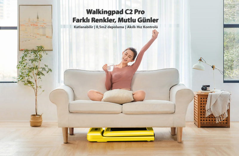 Walkingpad S1/C2 Pro Katlanabilir Yürüme Bandı
