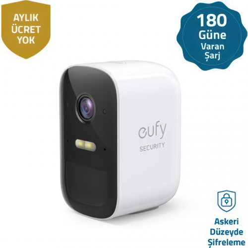 ANKER Eufy Security Eufycam 2C Kablosuz Akıllı Güvenlik ve Kamera Sistemi Eklenti Kamera