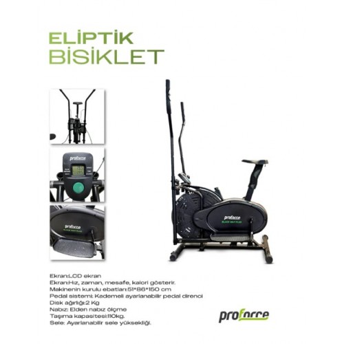 BLACKWAY ELİPTİK BİSİKLET