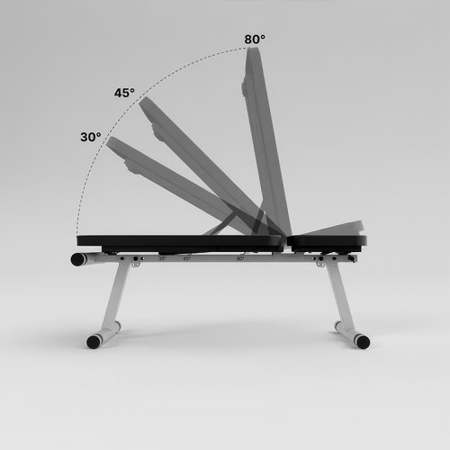 Domyos Katlanabilir ve Eğimli Mekik Sehpası Bench 500