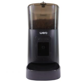 Wero 1080p Ayarlanabilir Kamera, 6 Lt, Wifi Kontrol Kedi/köpek Besleyici, Pet Feeder, Plastik Kase (ELC166)