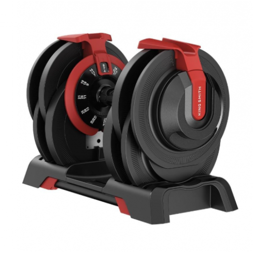 KingSmith Mekanik Ayarlı 24KG Dambıl, Kettlebell, Halter Seti (3ü1 Arada)