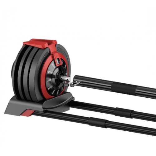 KingSmith Mekanik Ayarlı 24KG Dambıl, Kettlebell, Halter Seti (3ü1 Arada)