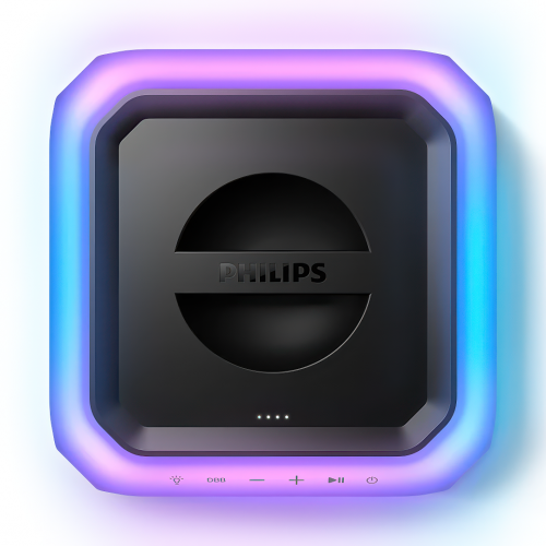 PHILIPS TAX7207 Bluetooth Parti Hoparlörü Siyah