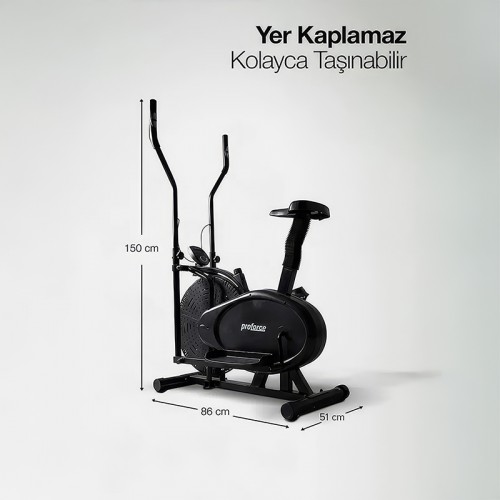 Proforce Blackway Eliptik Kondisyon Bisikleti