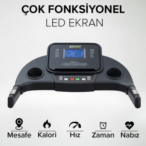 Proforce Zeta Otomatik Eğim Koşu Bandı