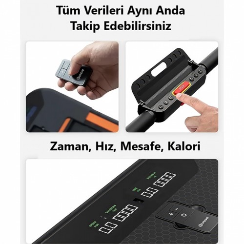 Urevo 2.5hp Katlanabilir Koşu Bandı 